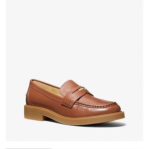 MICHAEL Michael Kors Women’s Eden Loafer Tan Brown  Sz 10M NIB